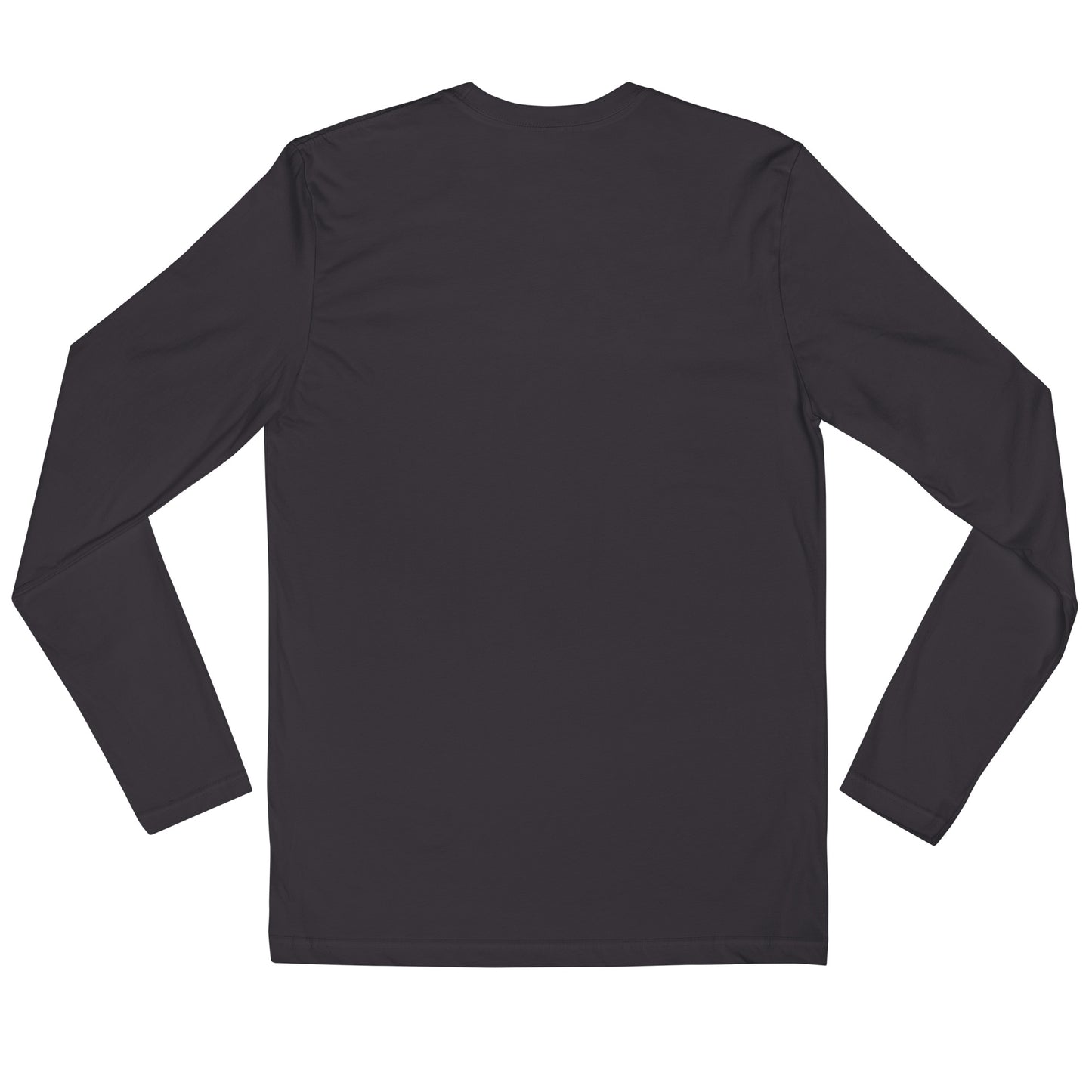 Men's Fitted Long Sleeve T-Shirt - Small Logo