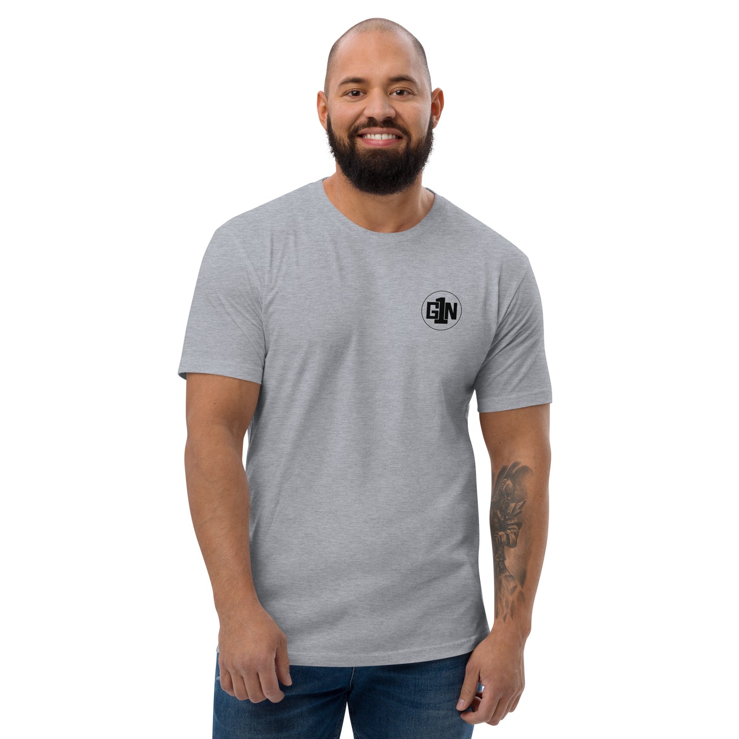 Men’s Fitted Short Sleeve T-shirt - Small Logo