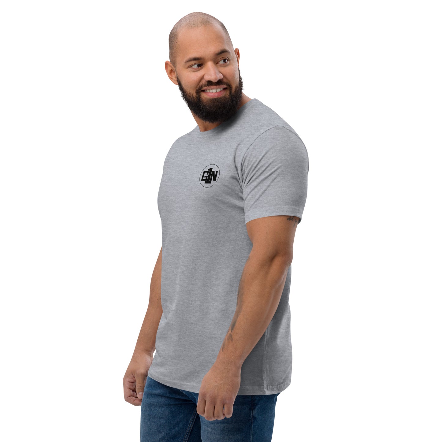 Men’s Fitted Short Sleeve T-shirt - Small Logo