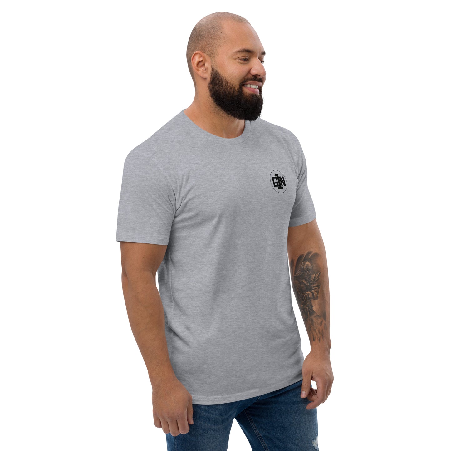 Men’s Fitted Short Sleeve T-shirt - Small Logo