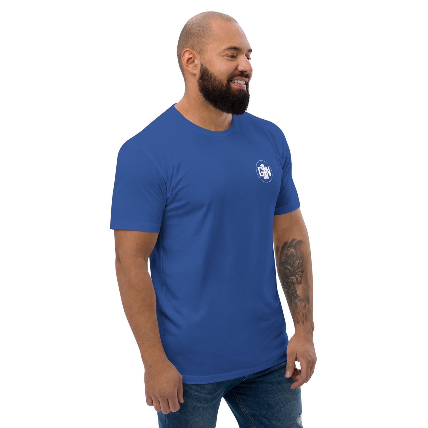 Men’s Fitted Short Sleeve T-shirt - Small Logo