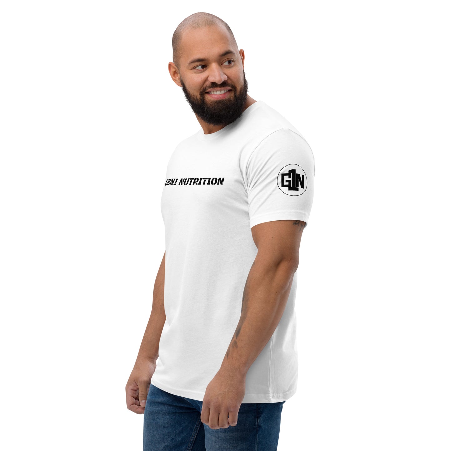 Men’s Fitted Short Sleeve T-shirt - GEN1 NUTRITION