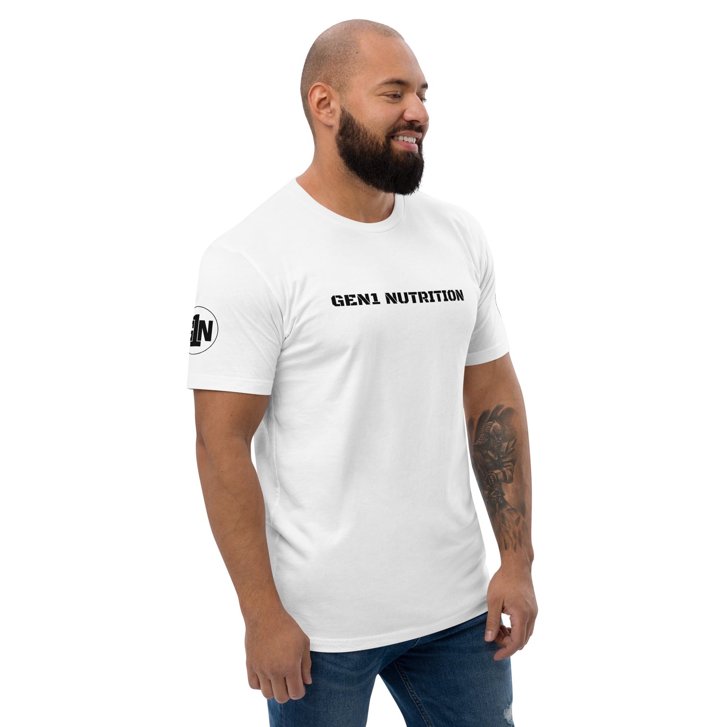 Men’s Fitted Short Sleeve T-shirt - GEN1 NUTRITION