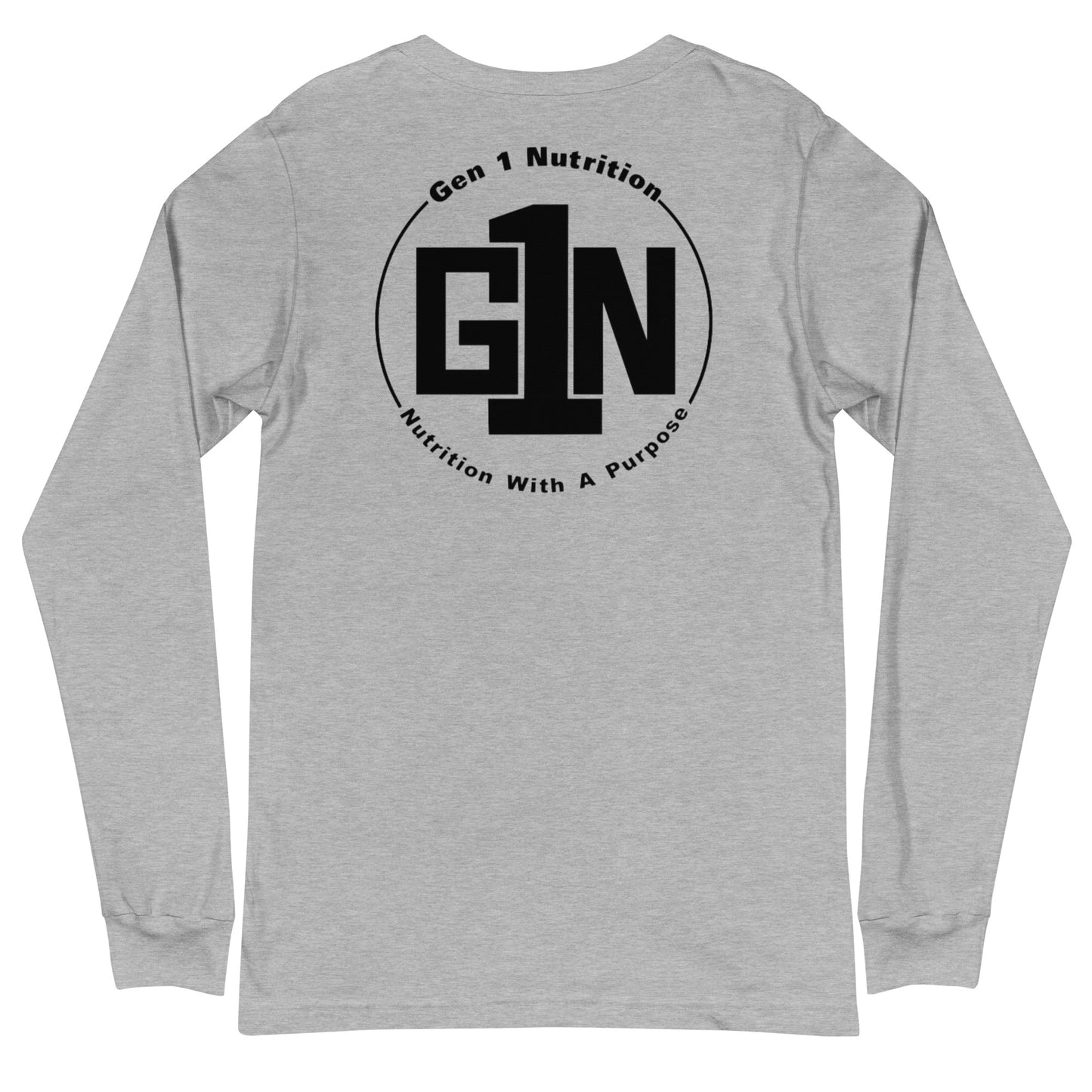 Men's Regular Fit Long Sleeve T-Shirt - Large Logo