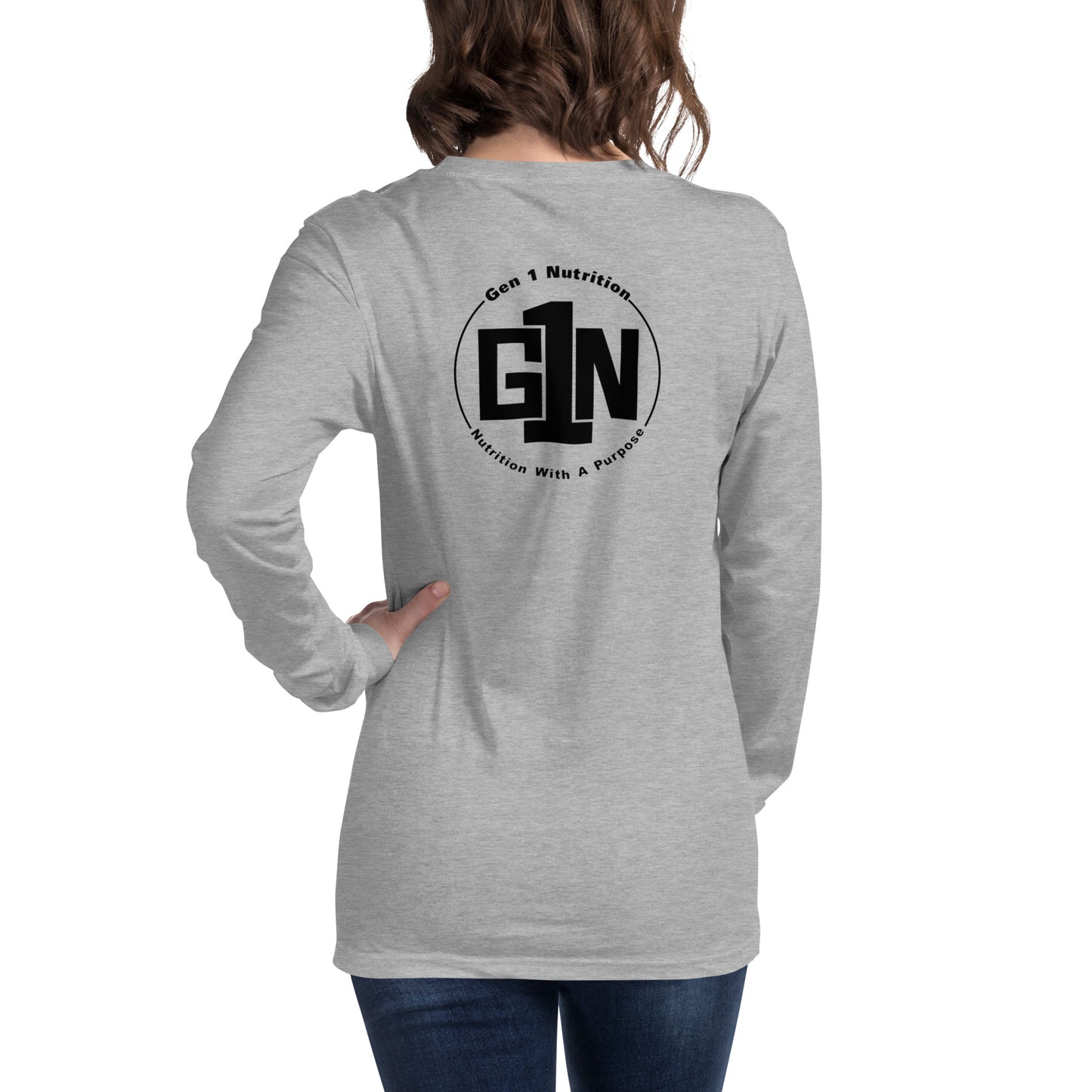 Women's Regular Fit Long Sleeve T-Shirt - Large Logo