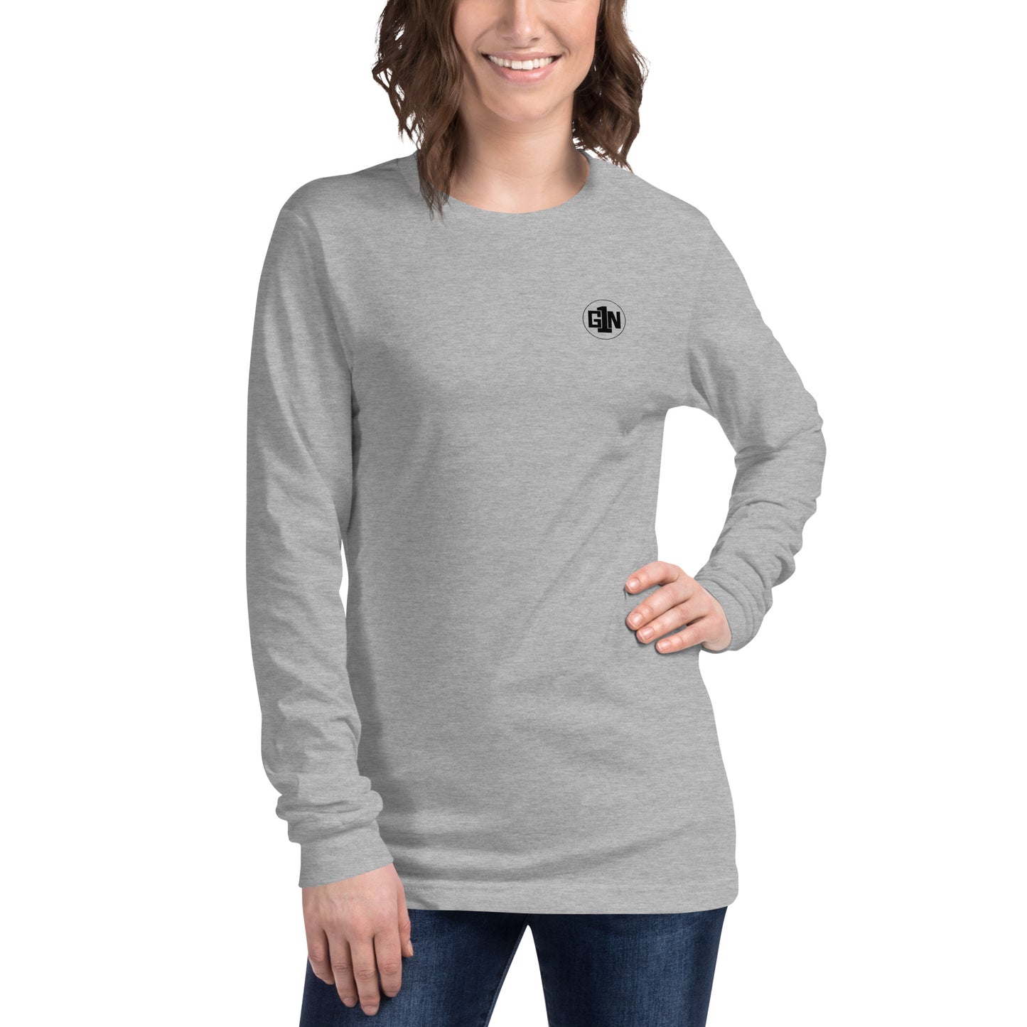 Women's Regular Fit Long Sleeve T-Shirt - Large Logo