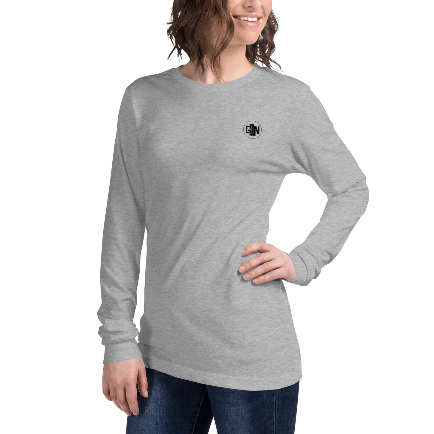 Women's Regular Fit Long Sleeve T-Shirt - Large Logo