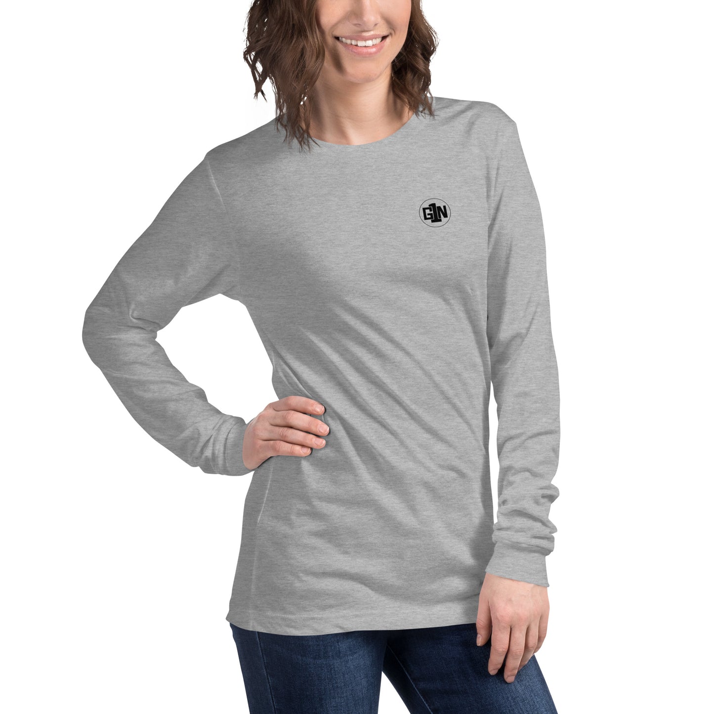 Women's Regular Fit Long Sleeve T-Shirt - Large Logo