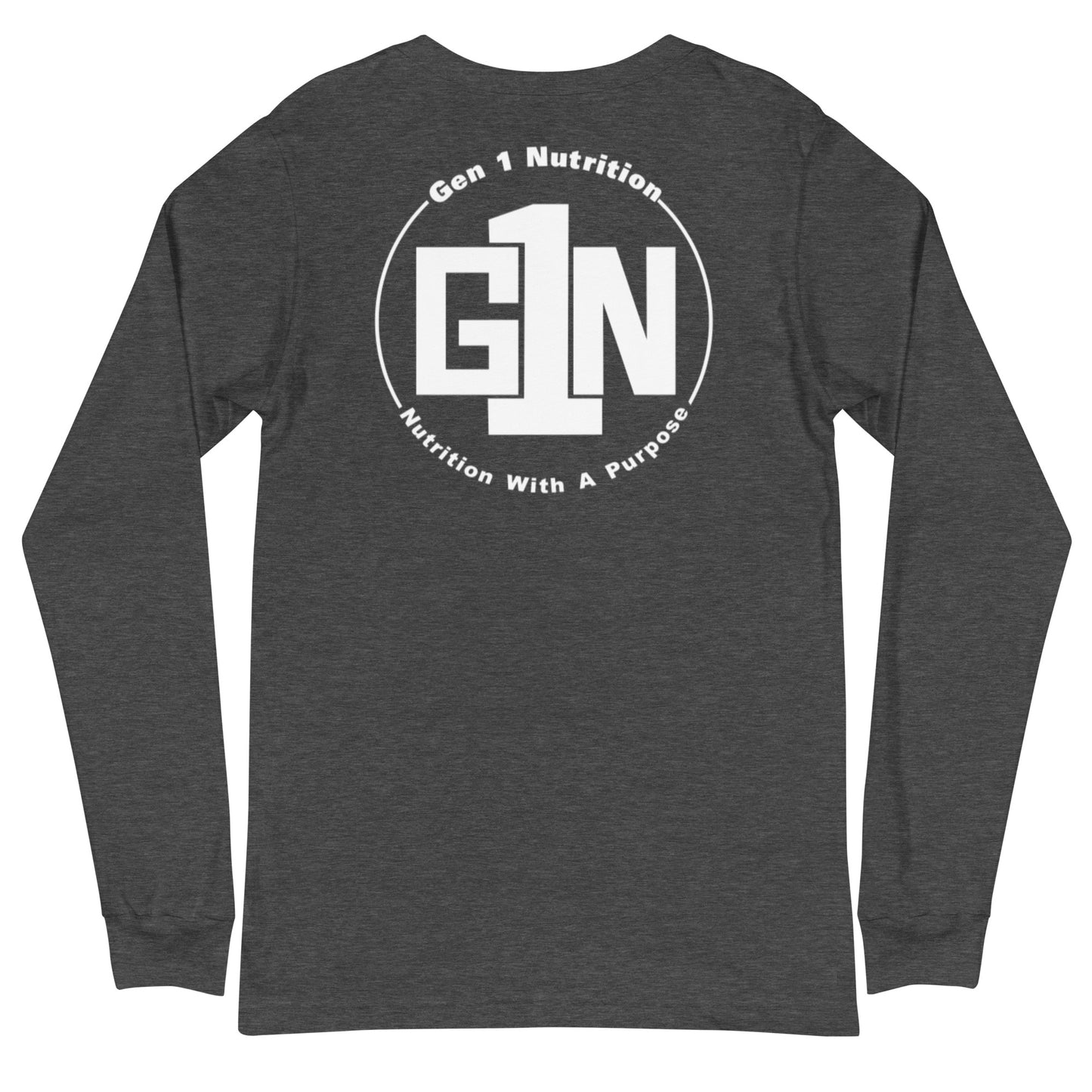 Men's Regular Fit Long Sleeve T-Shirt - Large Logo