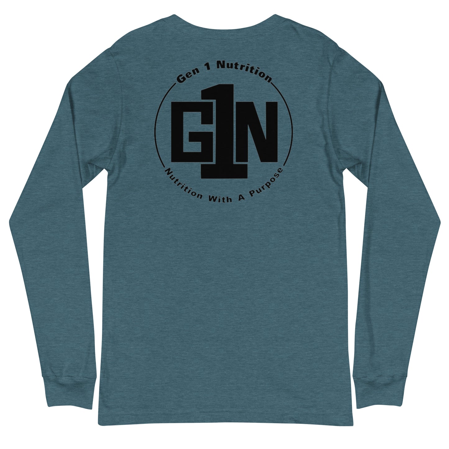 Men's Regular Fit Long Sleeve T-Shirt - Large Logo