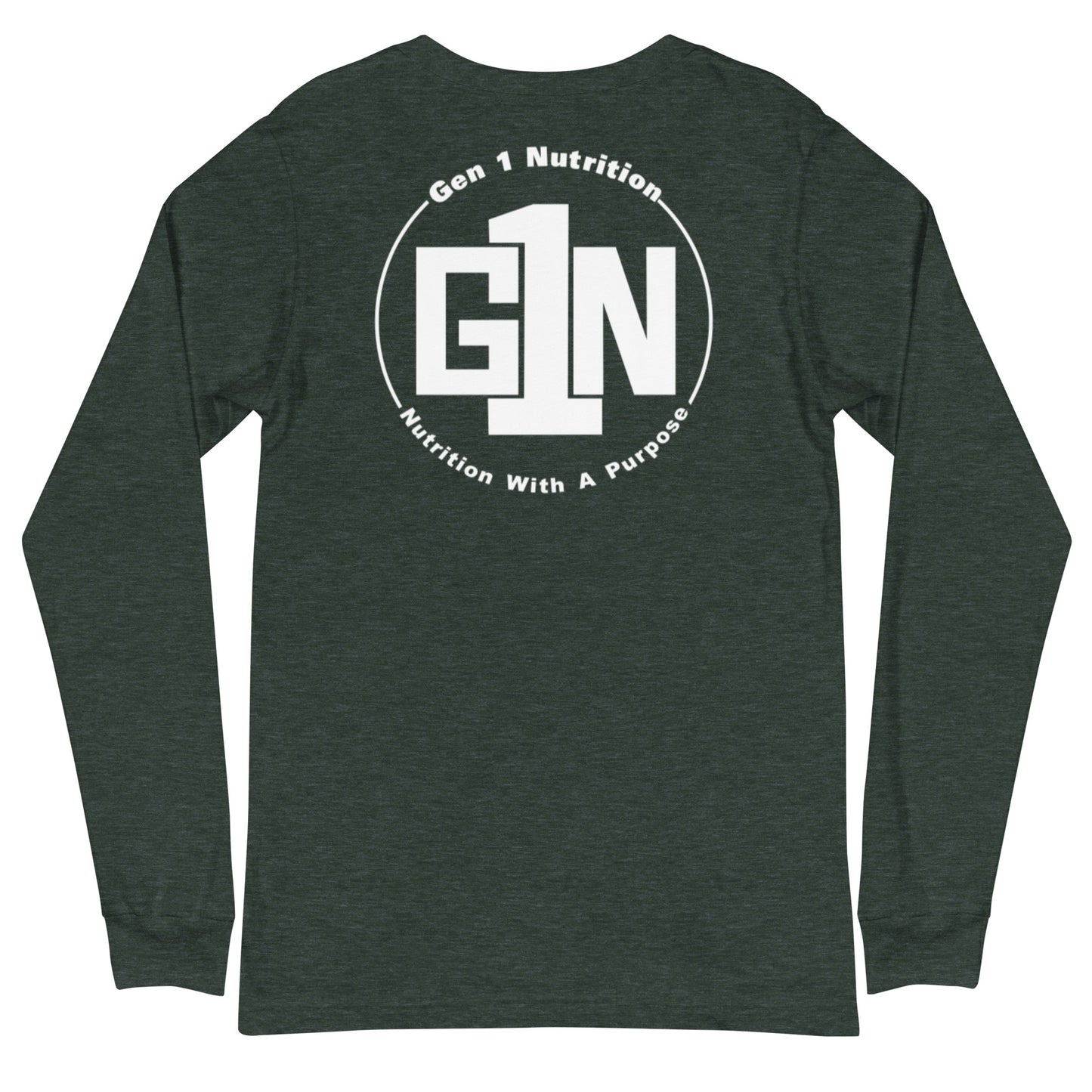 Men's Regular Fit Long Sleeve T-Shirt - Large Logo