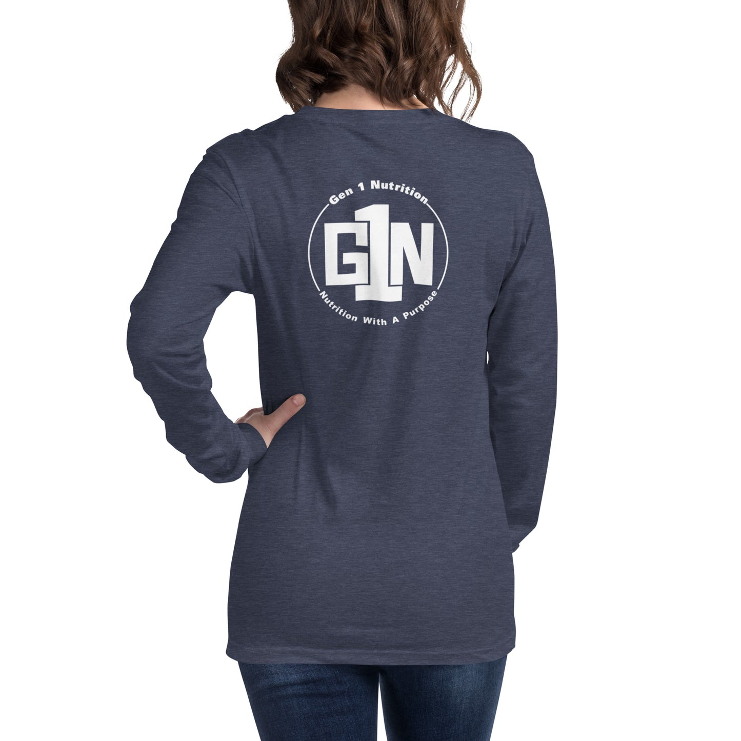 Women's Regular Fit Long Sleeve T-Shirt - Large Logo