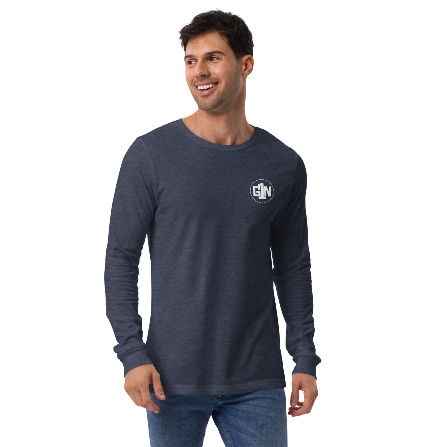 Men's Regular Fit Long Sleeve T-Shirt - Small Logo