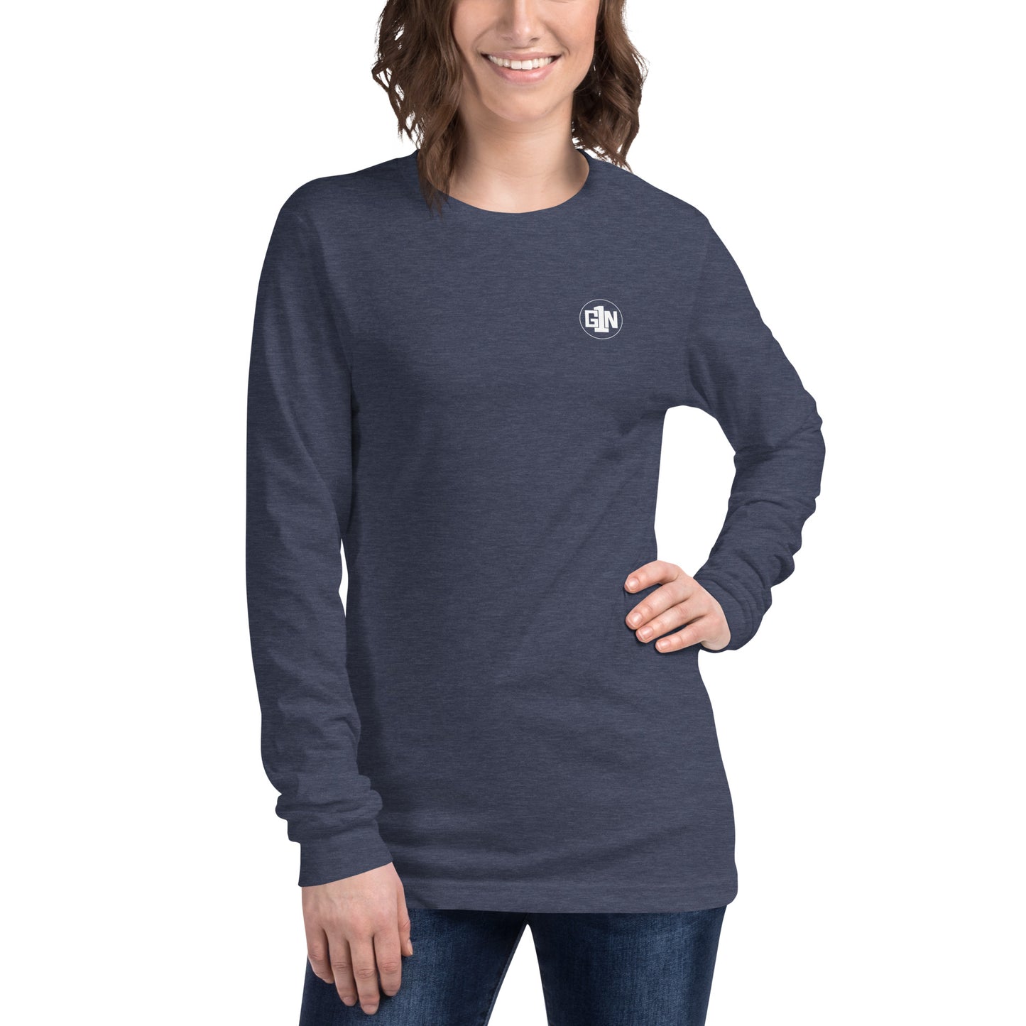 Women's Regular Fit Long Sleeve T-Shirt - Large Logo