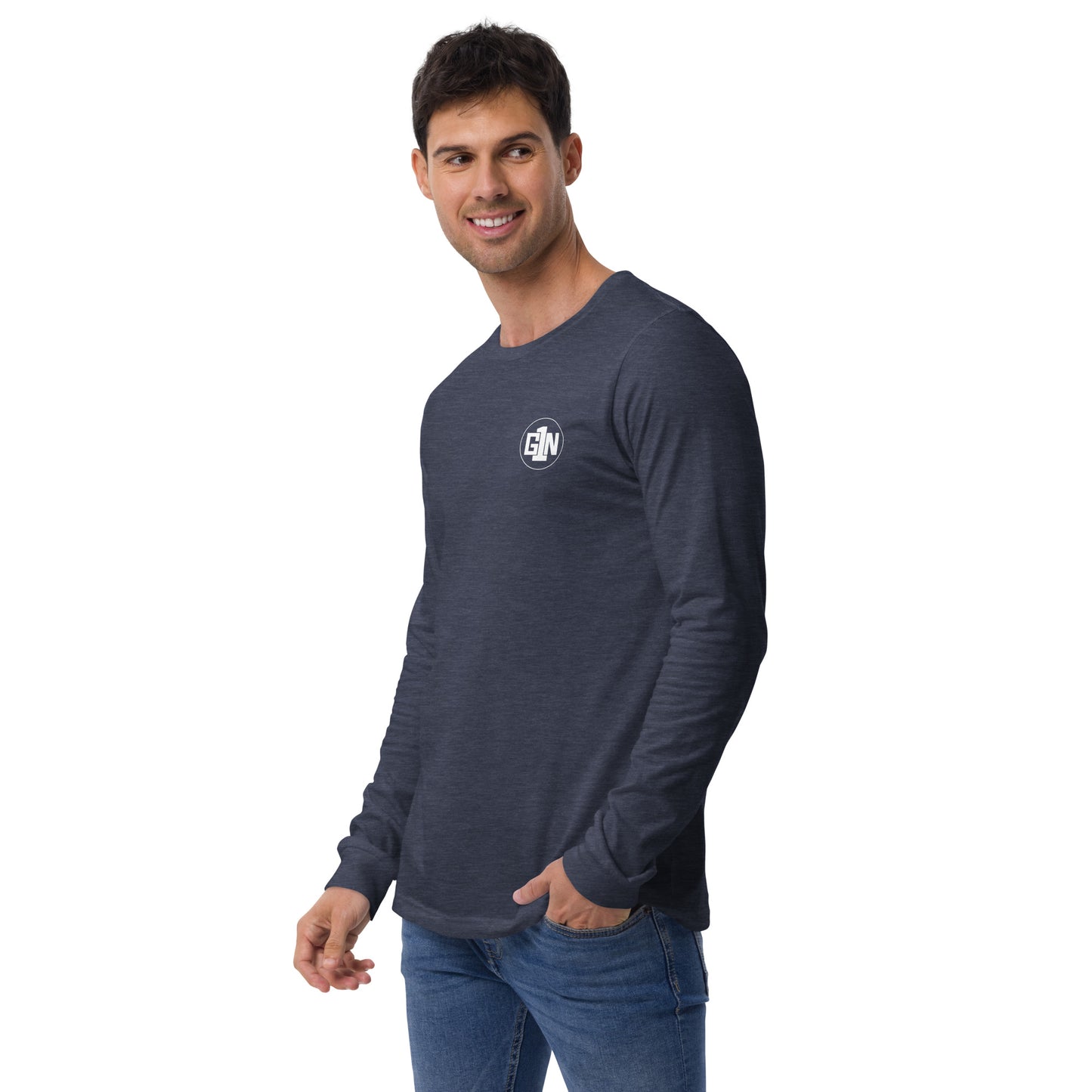 Men's Regular Fit Long Sleeve T-Shirt - Small Logo