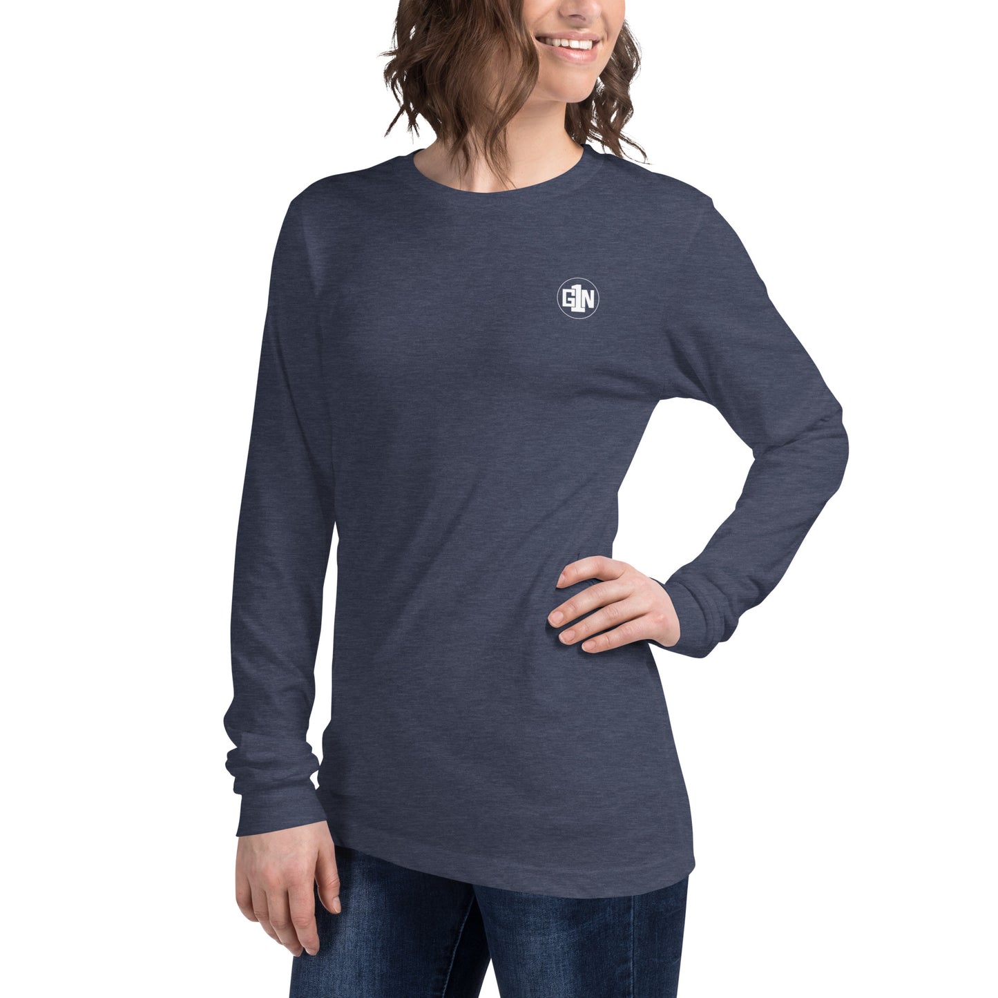 Women's Regular Fit Long Sleeve T-Shirt - Large Logo