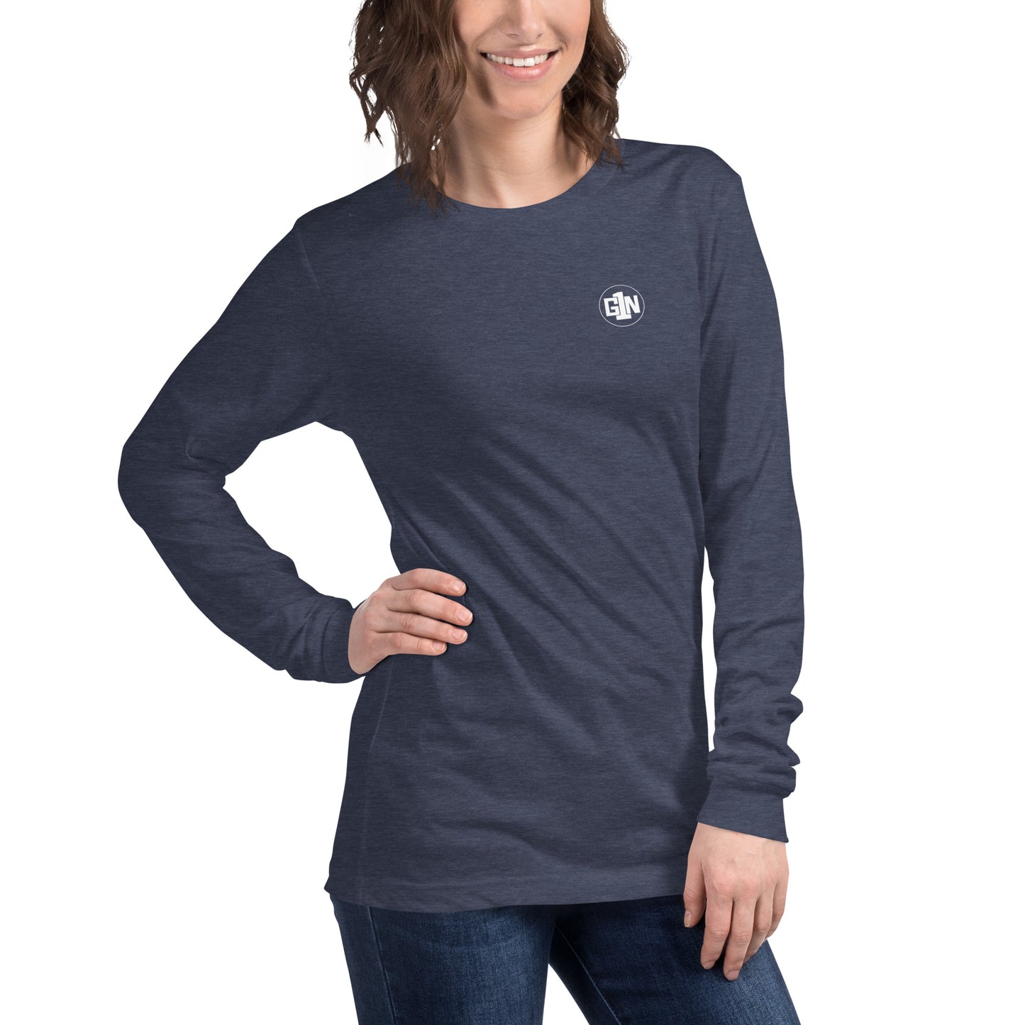 Women's Regular Fit Long Sleeve T-Shirt - Large Logo