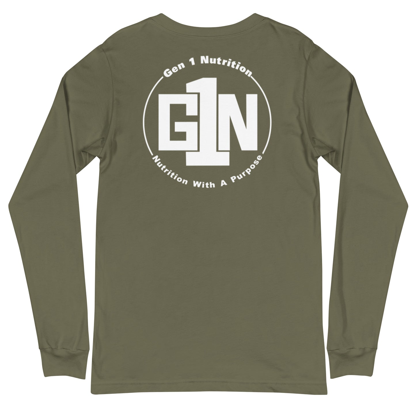 Men's Regular Fit Long Sleeve T-Shirt - Large Logo