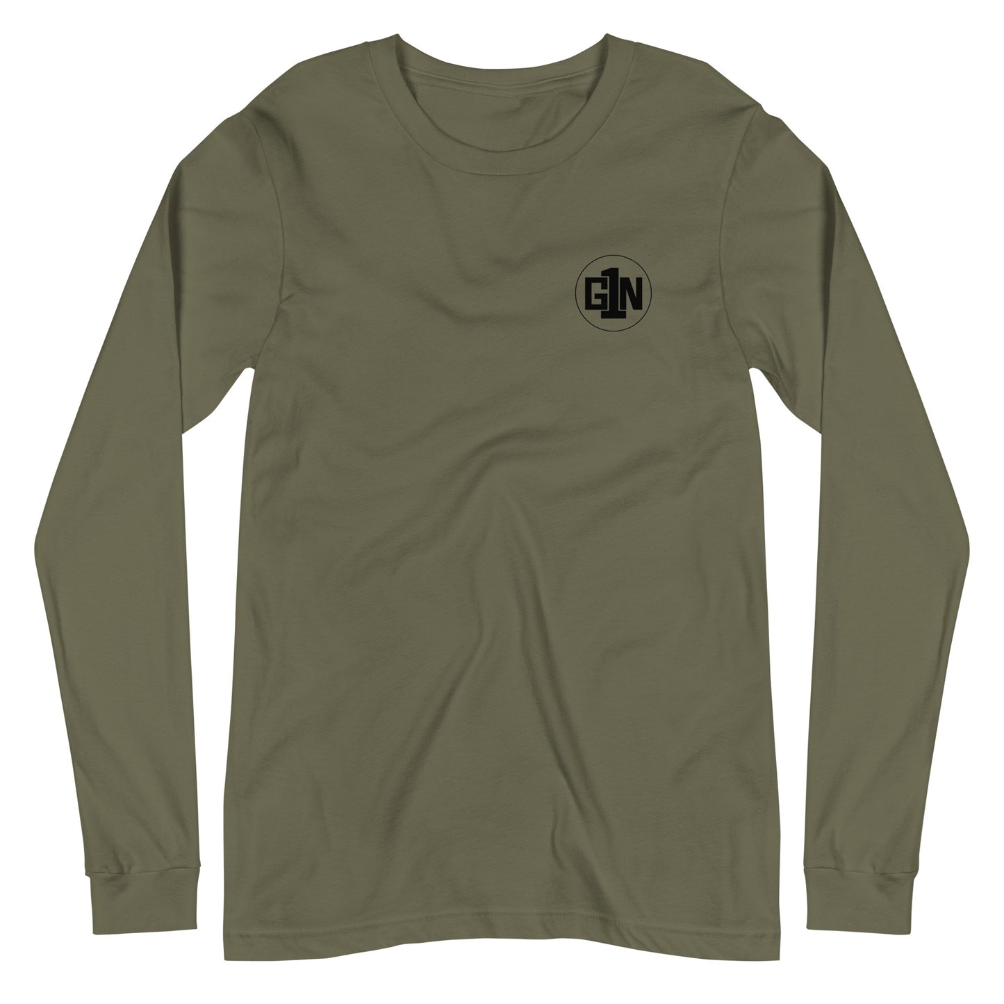 Men's Regular Fit Long Sleeve T-Shirt - Large Logo