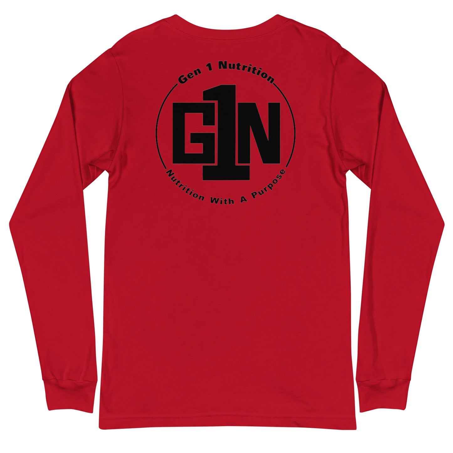 Men's Regular Fit Long Sleeve T-Shirt - Large Logo