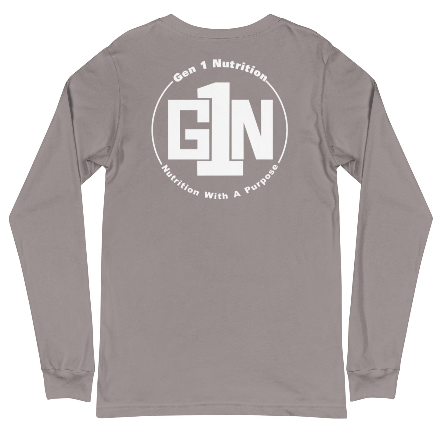 Men's Regular Fit Long Sleeve T-Shirt - Large Logo