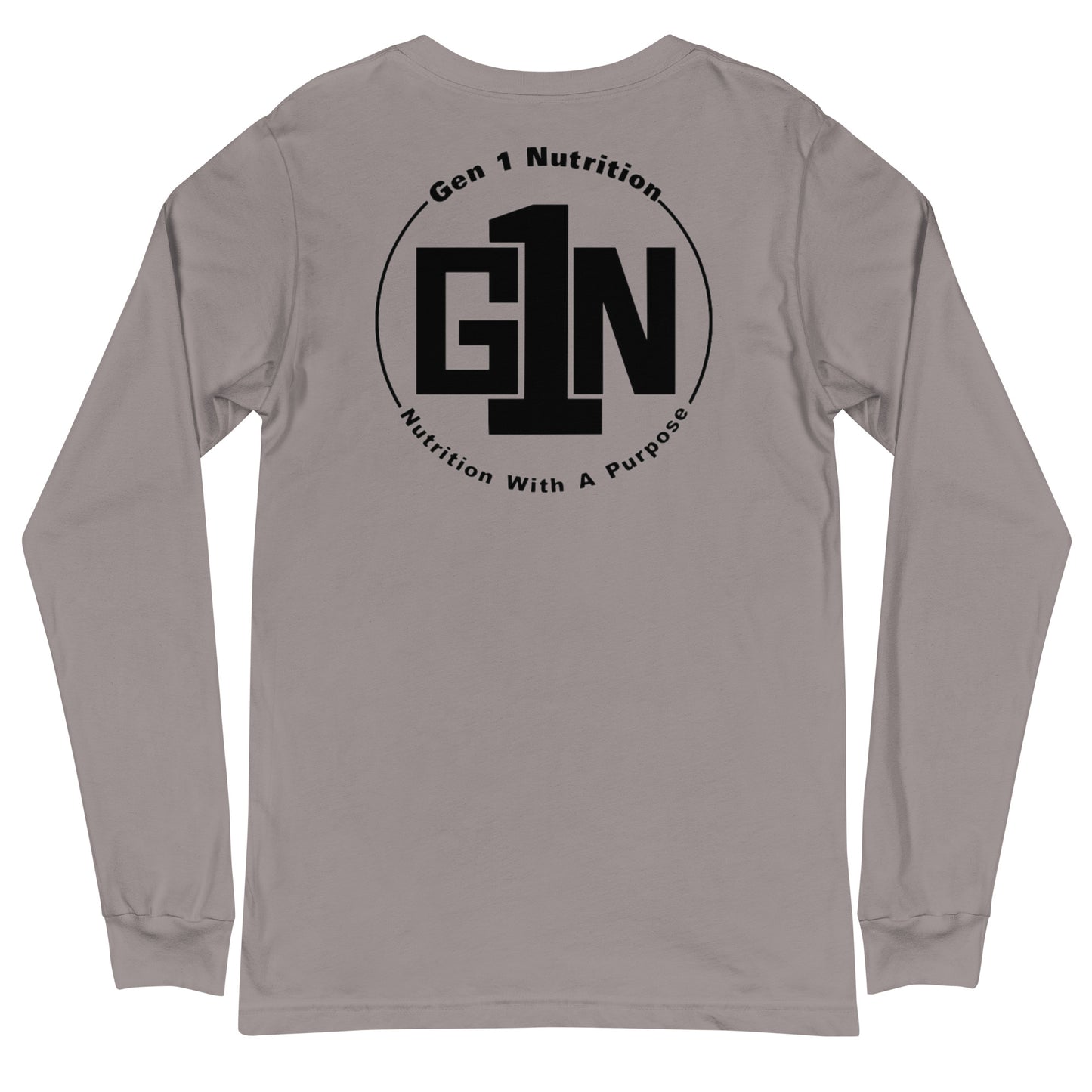 Men's Regular Fit Long Sleeve T-Shirt - Large Logo