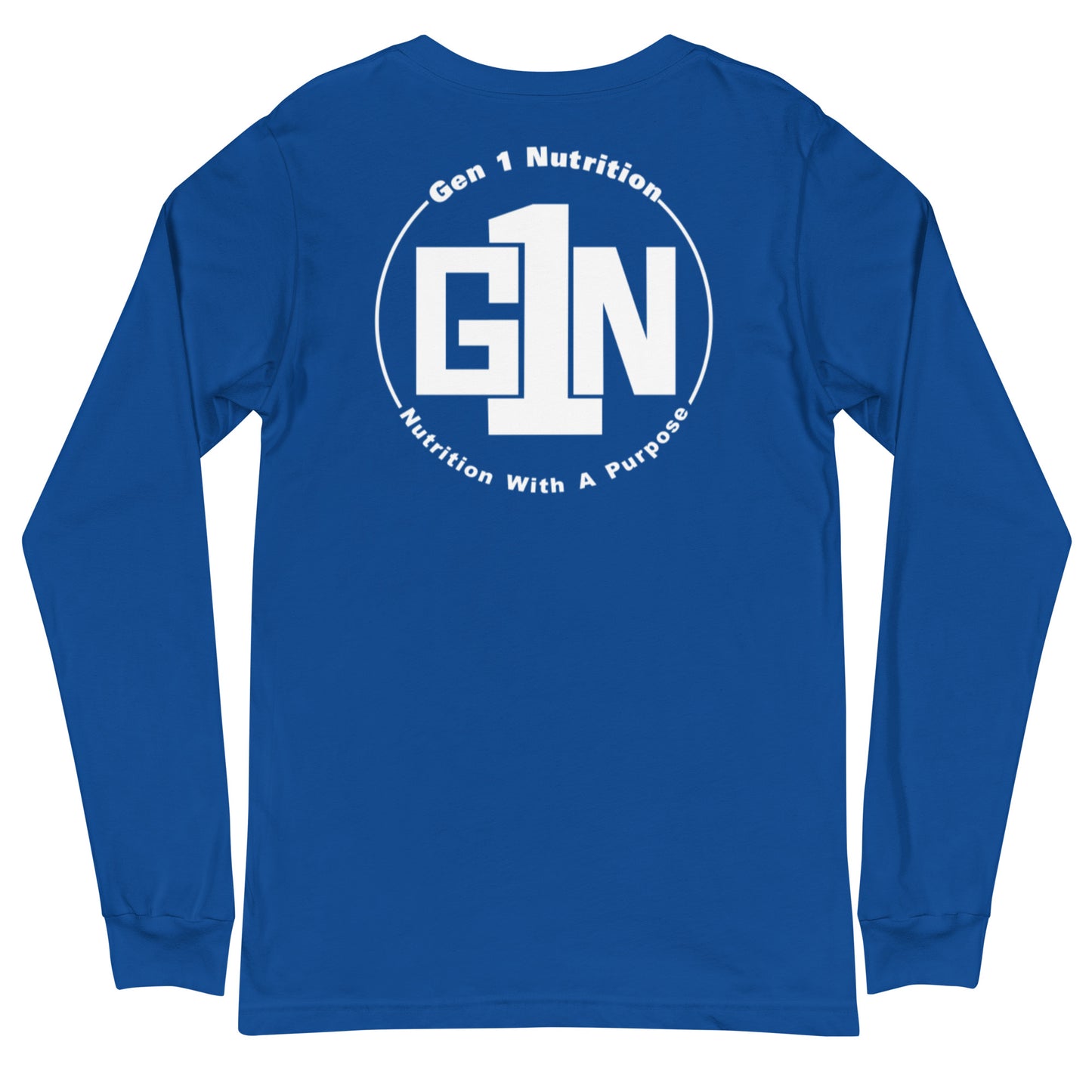 Men's Regular Fit Long Sleeve T-Shirt - Large Logo