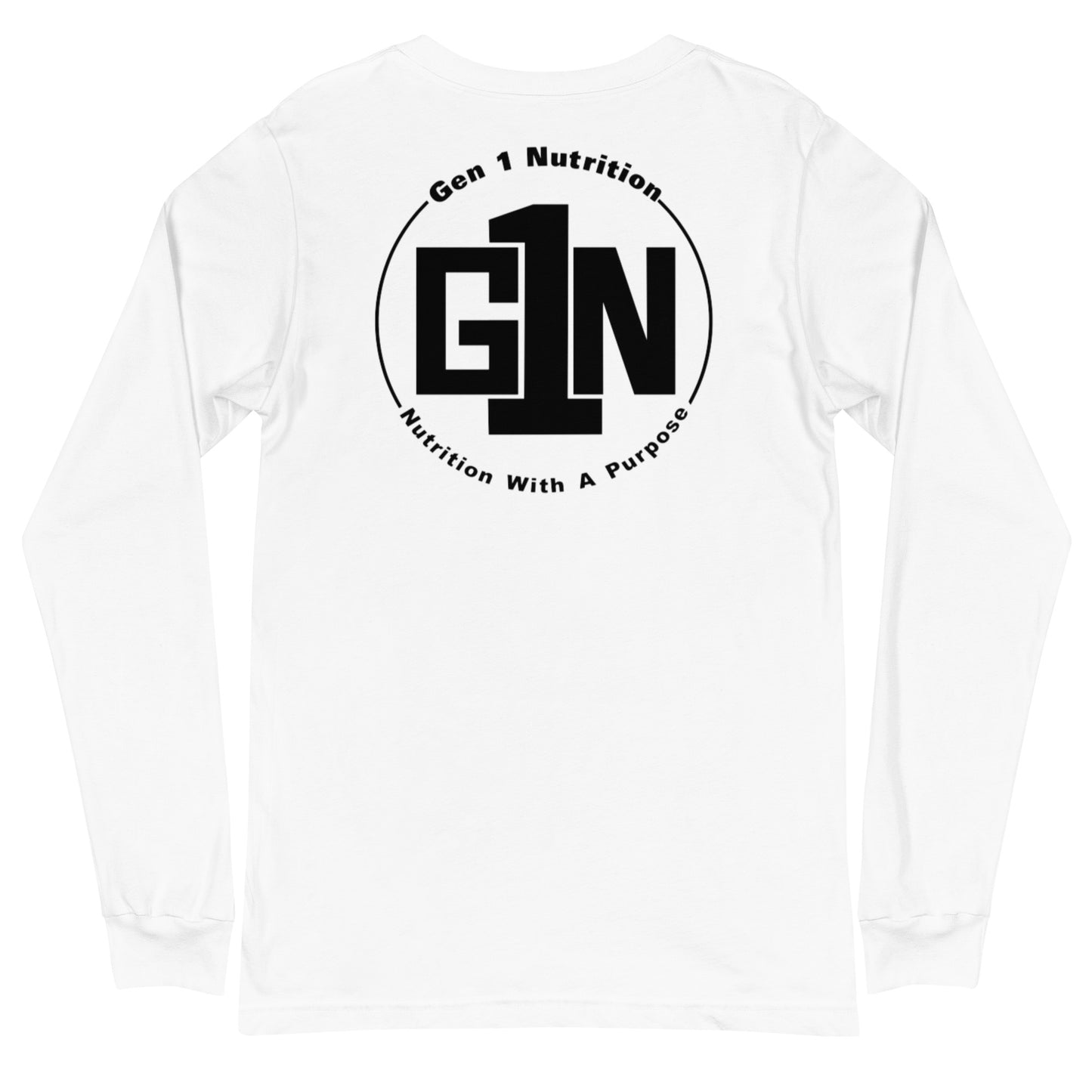 Men's Regular Fit Long Sleeve T-Shirt - Large Logo